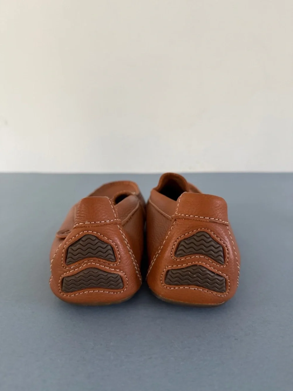 Sperry Top Sider Wave Venetian Driver Loafer Medium Beige Leather Boat Shoes